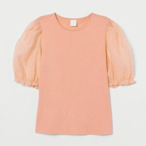 H&M  Puff Sleeve Tee